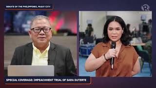 Rappler Recap: Kapunan's strategy puts OVP confidential funds under spotlight