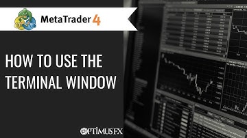 MetaTrader 4 (MT4) - How to use the Terminal window