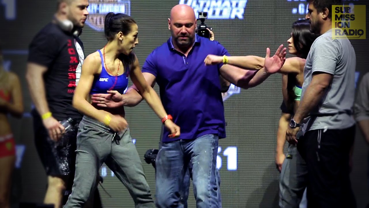 TUF 23 Weigh-In: Joanna Jedrzejczyk vs. Cláudia Gadelha