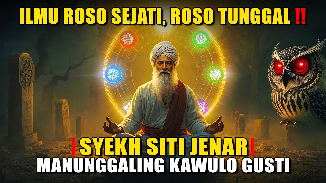 TERUNGKAP‼️ Roso Tunggal & Ilmu Makrifat Jawa Menurut Syekh Siti Jenar