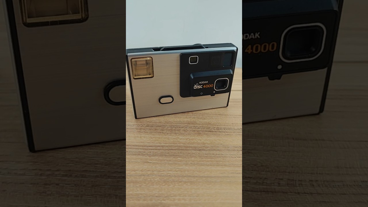 Kodak Disc 4000 Camera - YouTube