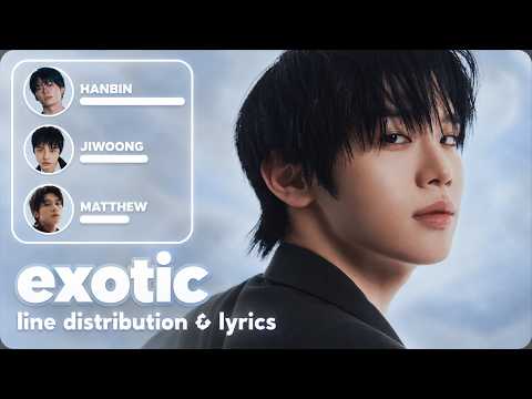 EXOTIC [UPDATED] - ZEROBASEONE | Line Distribution & Lyrics
