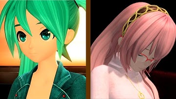 【Project Diva FT】Though my song has no form ~last mix~【Hatsune Miku & Megurine Luka】PV