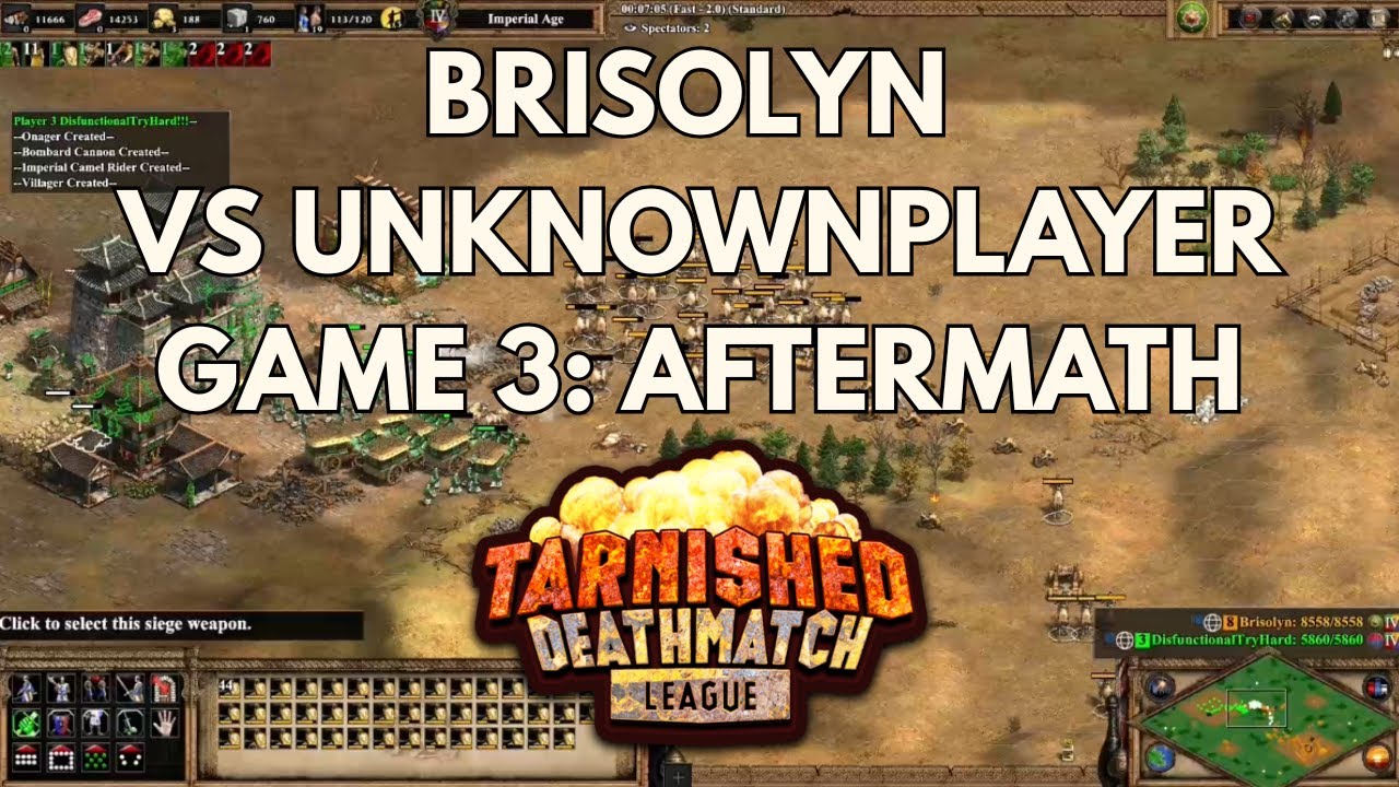 DO KOREANS COUNTER HINDUSTANIS? Tarnished DM6 vs UnknownPlayer - Hindustanis vs Koreans on Serengeti