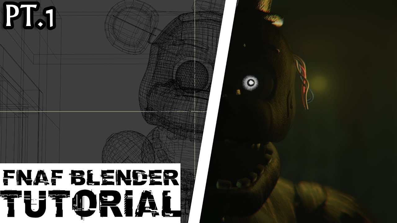 The Basics  FNaF Blender Tutorial #1 (OUTDATED) 