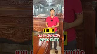 Lưu ý khi đo kích thước bàn thờ gia tiên #angian #banthogiatien #saptho #govietbac #kichthuocbantho