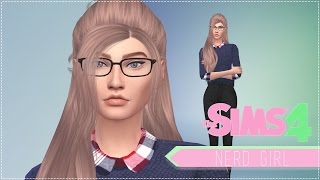 The Sims 4 Create A Sim - Nerd Girl