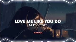 Ellie Goulding - LOVE ME LIKE YOU DO [ᴇᴅɪᴛ ᴀᴜᴅɪᴏ] Resimi