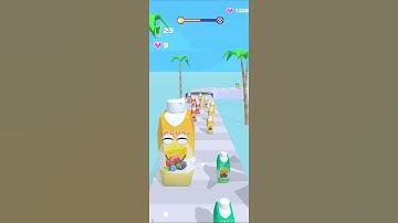 Juice Run🥃🍹🍷NEW UPDATE : GameplayWalkthrough All Levels Andriod,ios #Shorts
