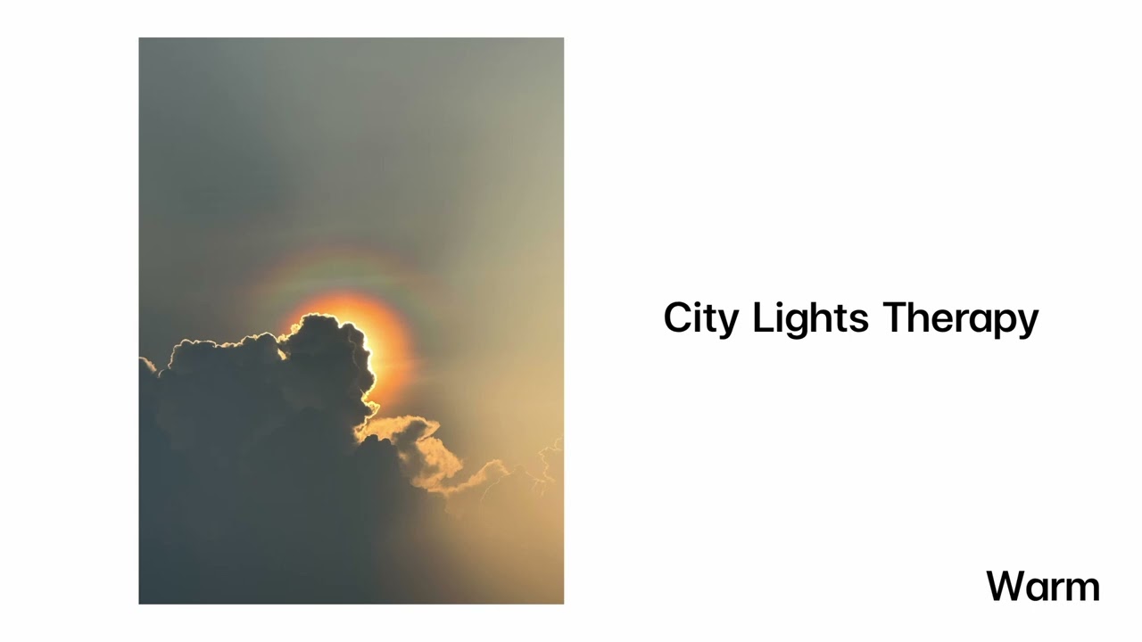 Warm - City Lights Therapy [Official Lyric Video] R&B / Night Drive