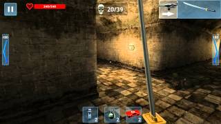 Zombie Objective - Chaingun and Katana Gameplay screenshot 2