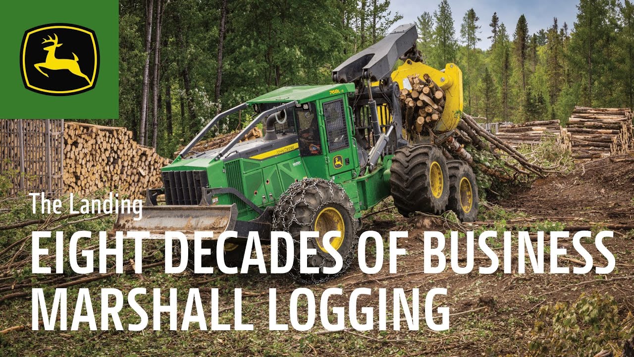 Eight Decades of Business Marshall Logging John Deere Forestry