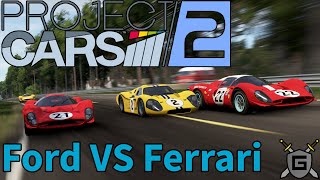 Ford vs ferrari - 1966 24 hours of le mans recreation
