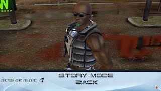 Dead or Alive 4: Story Mode - Zack