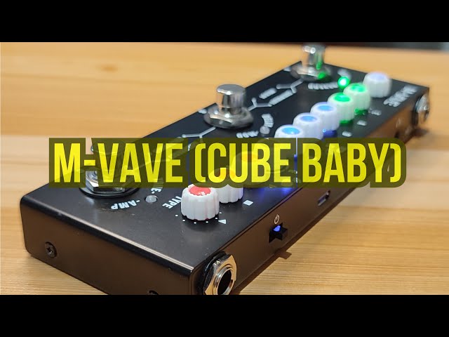 M-VAVE - Cube Baby guitar effects class=