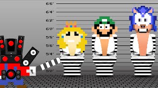 Mario Speaker Man Locked team Sonic in Prison For 24 HOURS Challenge! by Doki Mario 84,213 views 2 months ago 11 minutes, 55 seconds