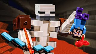 100 Days BURIED ALIVE in Minecraft Hardcore  Lego Minecraft Animation