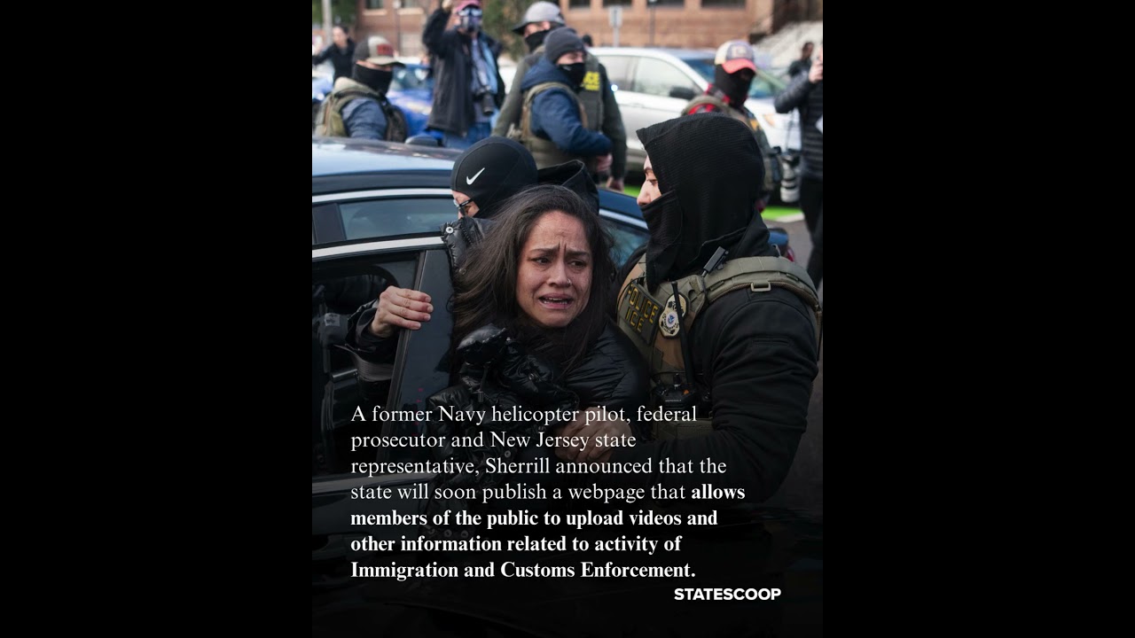 New Jersey governor names new tech chief, announces ICE incident portal