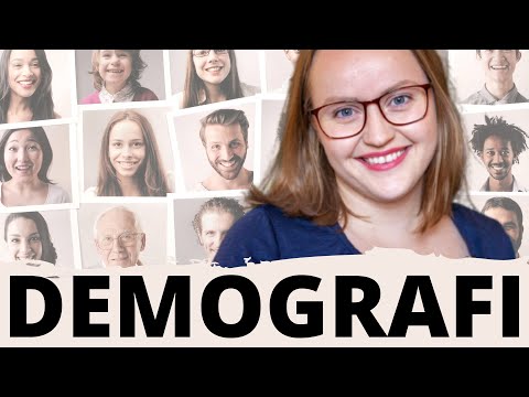 Hva er demografi? | Befolkningslære kort forklart