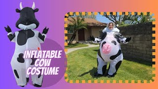 Funny Inflatable Cow Costume for Adults
