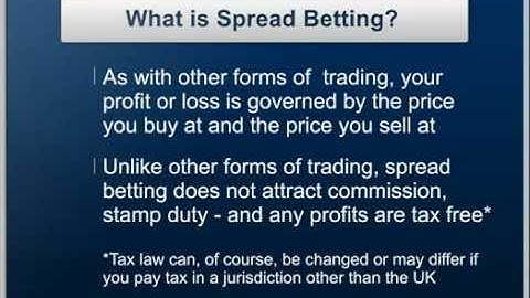IG Index: Introduction to Spread Betting