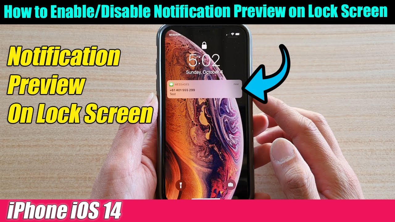 Ios Notification Preview iPhone iOS 14: How to Enable/Disable Notification Preview on Lock ...