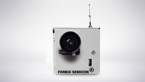 Wireless long range remote controller alarm siren, FORBIX SEMICON, 2-3Kms RF transmitter