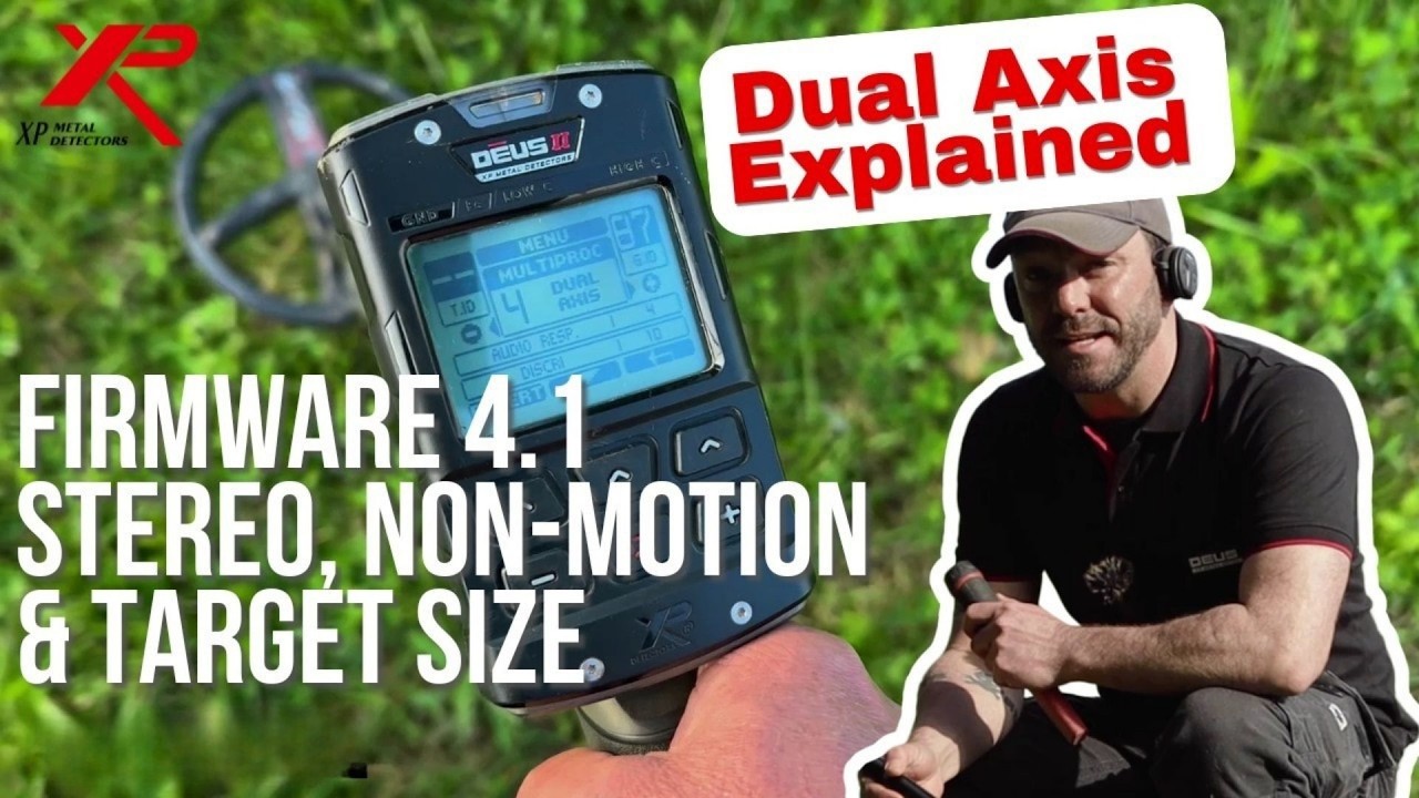XP DEUS II 4.1 Update: Dual Axis Explained for Better Detection