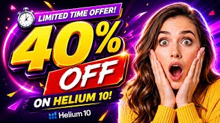 (( 🛑 TODAY COUPON)) Helium 10 coupon code 2026 🔥 | New Coupon code for helium 10 | Helium 10