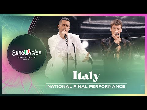 Mahmood & BLANCO - Brividi - Italy 🇮🇹 - National Final Performance - Eurovision 2022