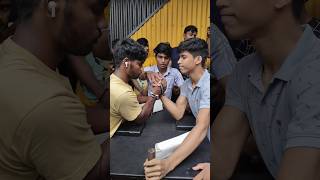 Table practice with friends 🌚💪 Pro panja player #shortsfeed #armwrestling #youtubeshorts #asansol