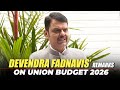 LIVE: CM Devendra Fadnavis’ remarks on Union Budget 2026-27| Road to Viksit Bharat | PM Modi