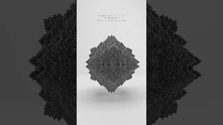 3D cellular automaton growth case {3,7,9}, 18 neighbors, init: 3 cells in a line #houdini