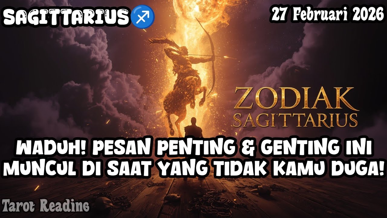 Sagittarius♐ Waduh! Pesan Penting Ini Muncul di Saat yang Tidak Terduga Hari Ini - Mata Zodiak