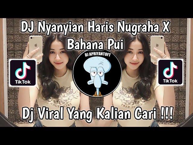 DJ NYANYIAN HARIS NUGRAHA X BAHANA PUI | DJ NYANYIAN HATI HAPPY TEAM VIRAL TIK TOK TERBARU 2023 class=