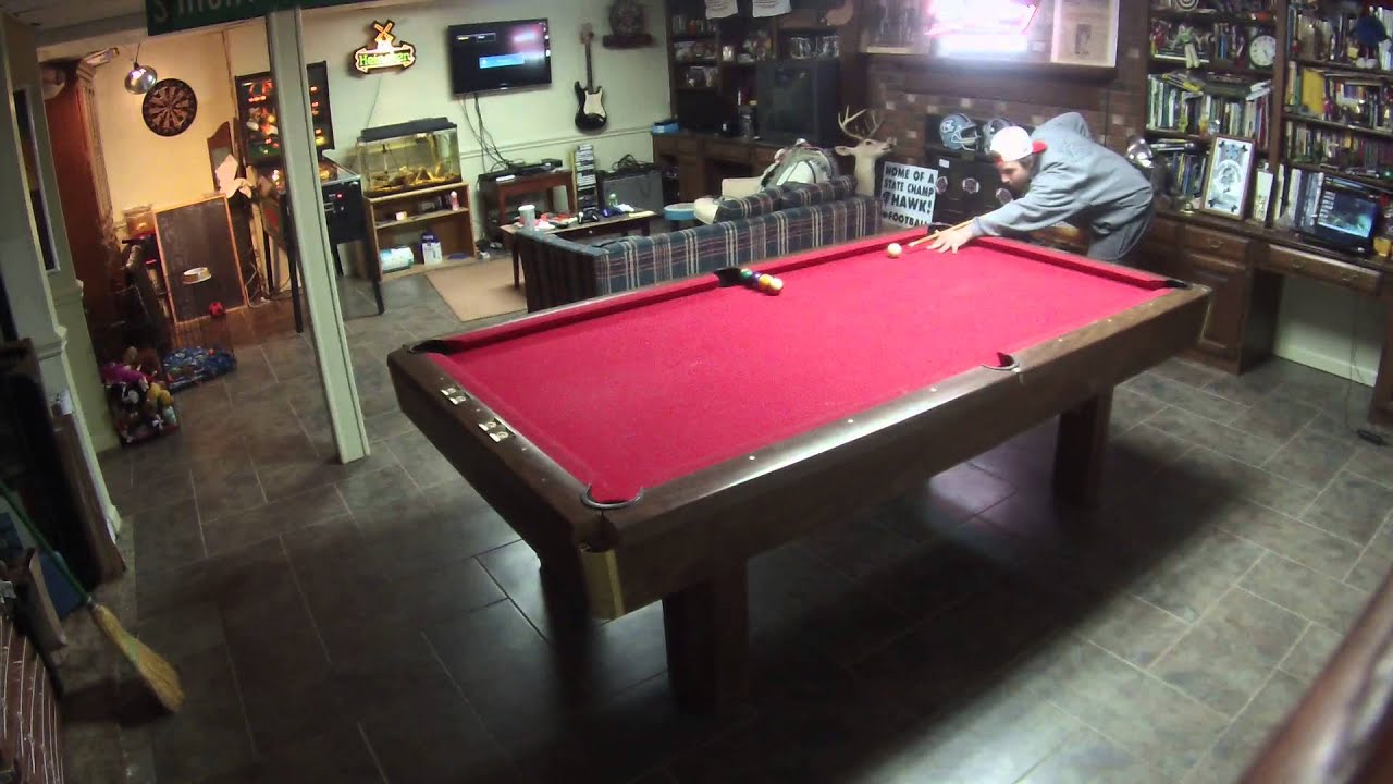 Billiards 4 Ball Trick Shot YouTube
