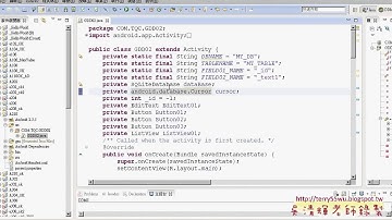 「快速教您如何開啟SQLite資料庫與顯示在ListView 吳老師 APP自動化」的複本