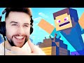 REACTING TO FUNNY MINECRAFT Alex &amp; Steve Movie 3 (Minecraft Animations)