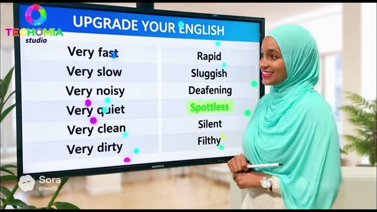 Improve  your English from normal to advanced / /important words for IELTS instead of  