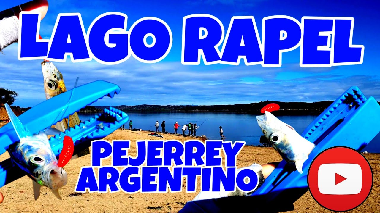 PEJERREY ARGENTINO EN LAGO RAPEL, TAMBIÉN PICÁ CON SEÑUELO ARTIFICIAL