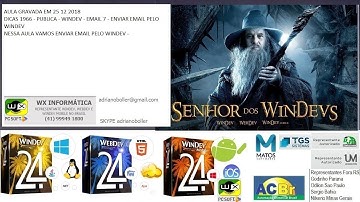 DICAS 1966 PUBLICA WINDEV EMAIL 7 ENVIAR EMAIL