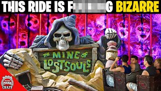 America's Most BIZARRE Dark Ride - The Mine of Lost Souls (Canobie Lake Park)