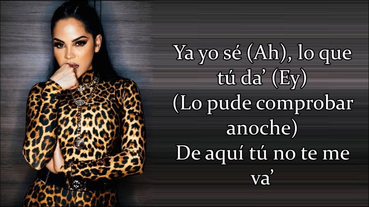 DEJA TUS BESOS REMIX DE NATTI NATASHA ft CHENCHO CORLEONE Letra - YouTube