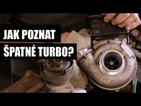 Jak poznat špatné turbo?