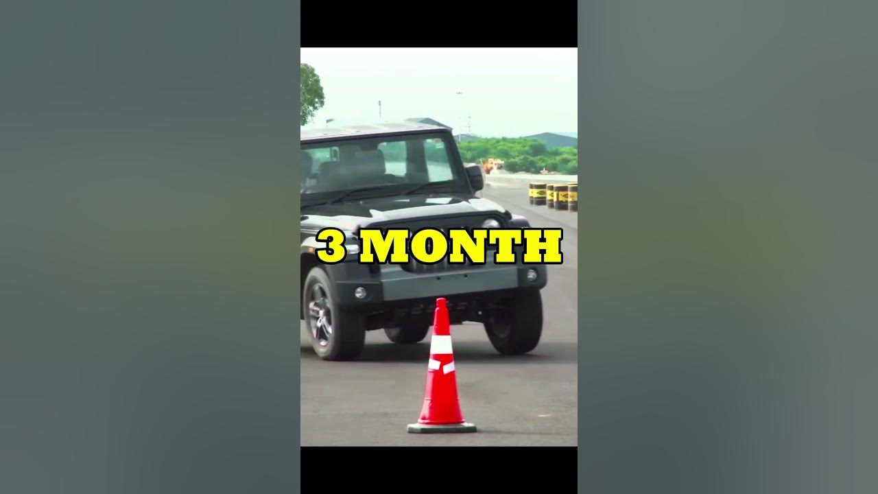 Mahindra Thar Waiting Period 2023 | Thar 4x2 Waiting Period | #shorts #