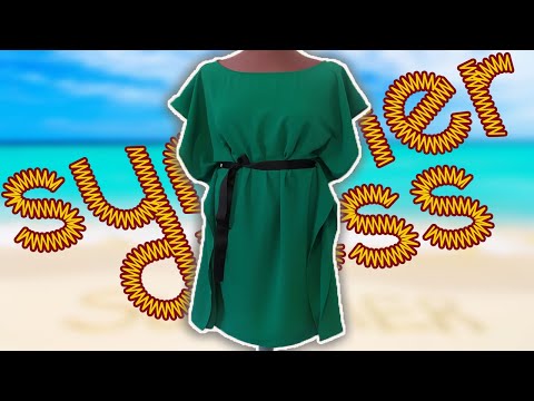 Video: Kako Brzo Sašiti Haljinu Na Plaži