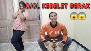 OJOL KEBELET KEPENGEN  BERAK - KOMEDI SUPER GABUT