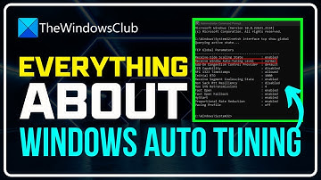 Window Auto-tuning in Windows 11; Should you Disable It or Not?