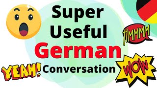 Super Useful German Conversation ||| Learn German Conversation Words screenshot 3