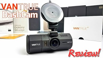 Vantrue N2 Dash Cam - Multi-Purpose Car Surveillance - Dual Cam!